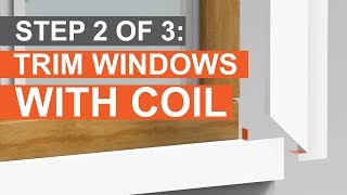 How to Trim a Window: Build Out & Cap with Coil (Part 2 of 3)