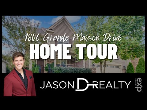 1806 Grande Maison Drive, of Apex, NC home video tour