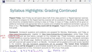 PHYS 151 Lecture 01: Introduction