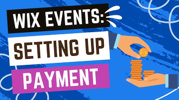 Wix Events - Setting Up Payment