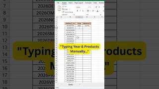 Split Text in Excel Without Formula 😳 | Ctrl + E Magic Trick #excelshorts #shortsviral #excel