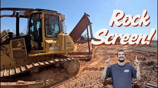 Grizzly screen rock