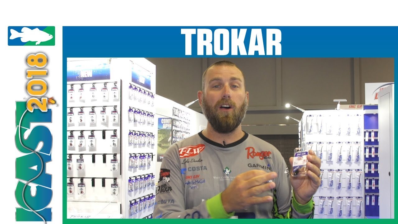 ICAST 2018 Videos - Trokar Pro V Ned Jig with Luke Dunkin