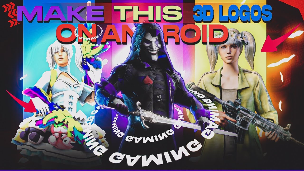 how to make a 3d bgmi/pubg logo  on android | PSCC |  full tutorial | stareditz