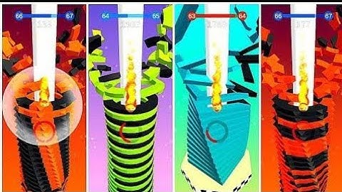 Stack ball 🏀 game | level 231 - 270 | #stackball #viral #gaming #explore #subscribe 