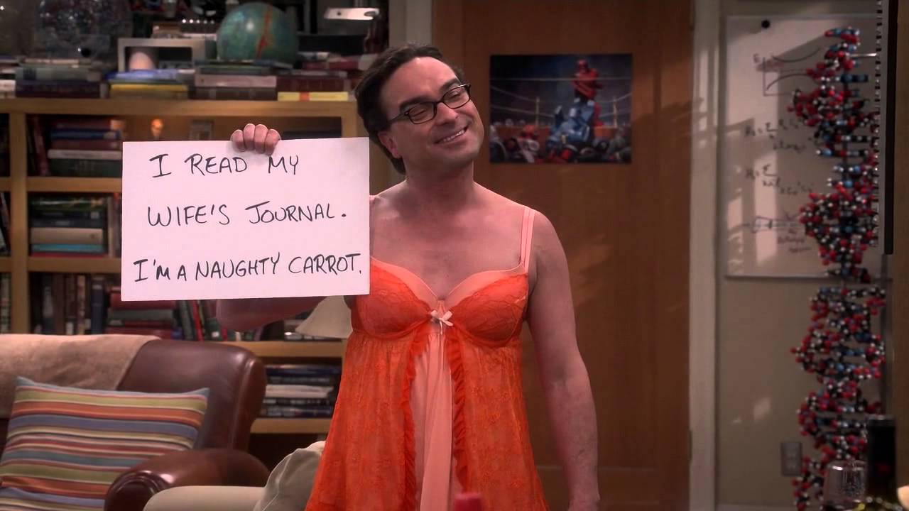 The Big Bang y sensual Leonard - YouTube