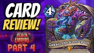 INSANE LEGENDARY CARDS. Zoo Warlock returns!? Death Druid!! | Black Empire Review #4