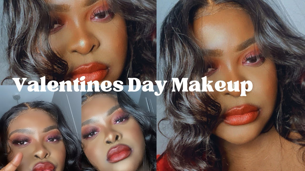 Valentine's Day Glam: Quick & Stunning Makeup Tutorial - YouTube