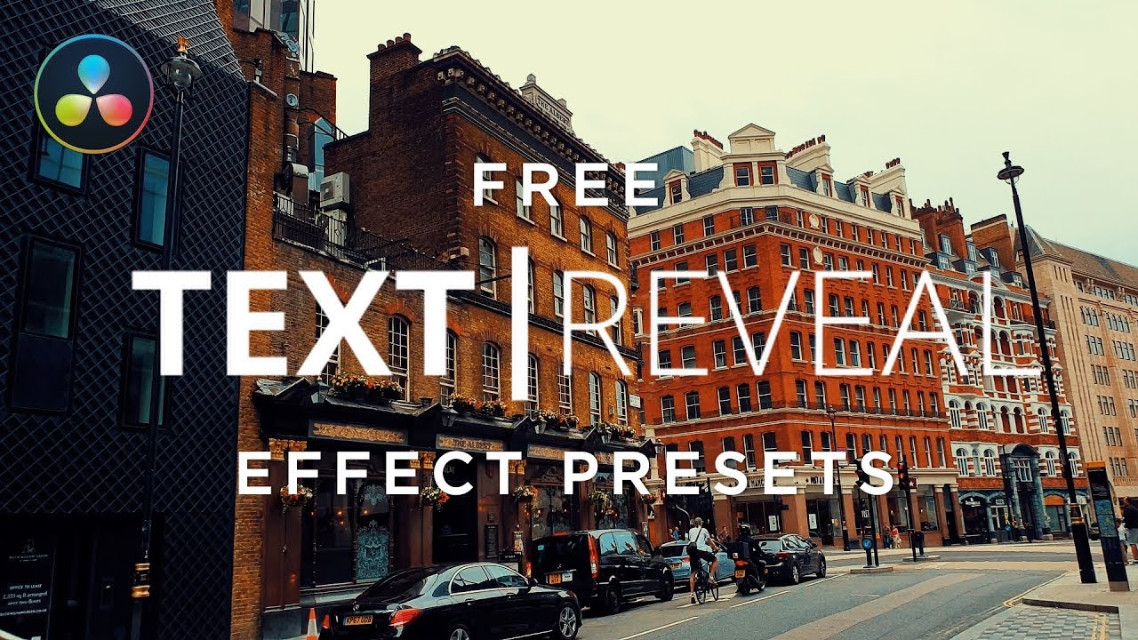 free davinci resolve presets