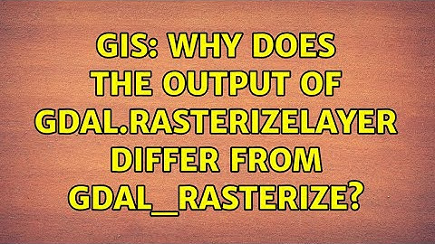 GIS: Why does the output of gdal.RasterizeLayer differ from gdal_rasterize?