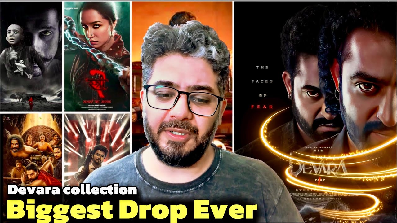 BIGGEST DROP Devara Day 2 Box Office Collection worldwide, Stree 2 Day 45 Collection, Dharmaveer 2