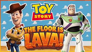🔥 TOY Story 5 Floor is Lava BRAIN BREAK — 🤠🚀🌋 DannyGo! Lily iPad | Buzz Lightyear | Just Dance