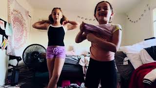 Little girls doing beautiful gymnastics👍💕