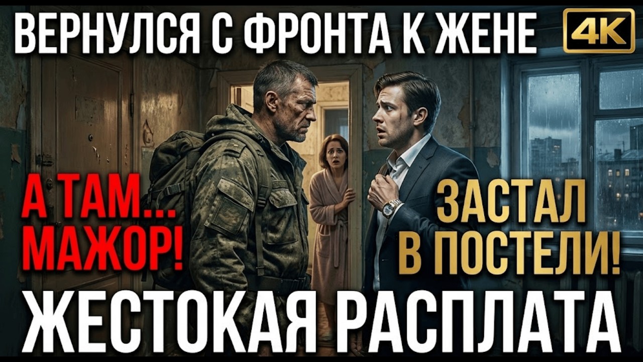 Вернулся с фронта и застал жену с другим: Месть Спецназовца превзошла все ожидания!