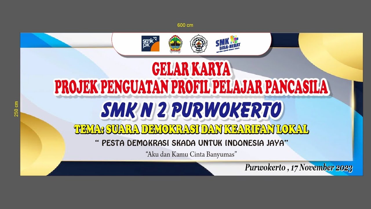 LIVE  | GELAR KARYA PROJEK PENGUATAN PROFIL PELAJAR PANCASILA | SMKN 2 PURWOKERTO TAHUN 2023/2024