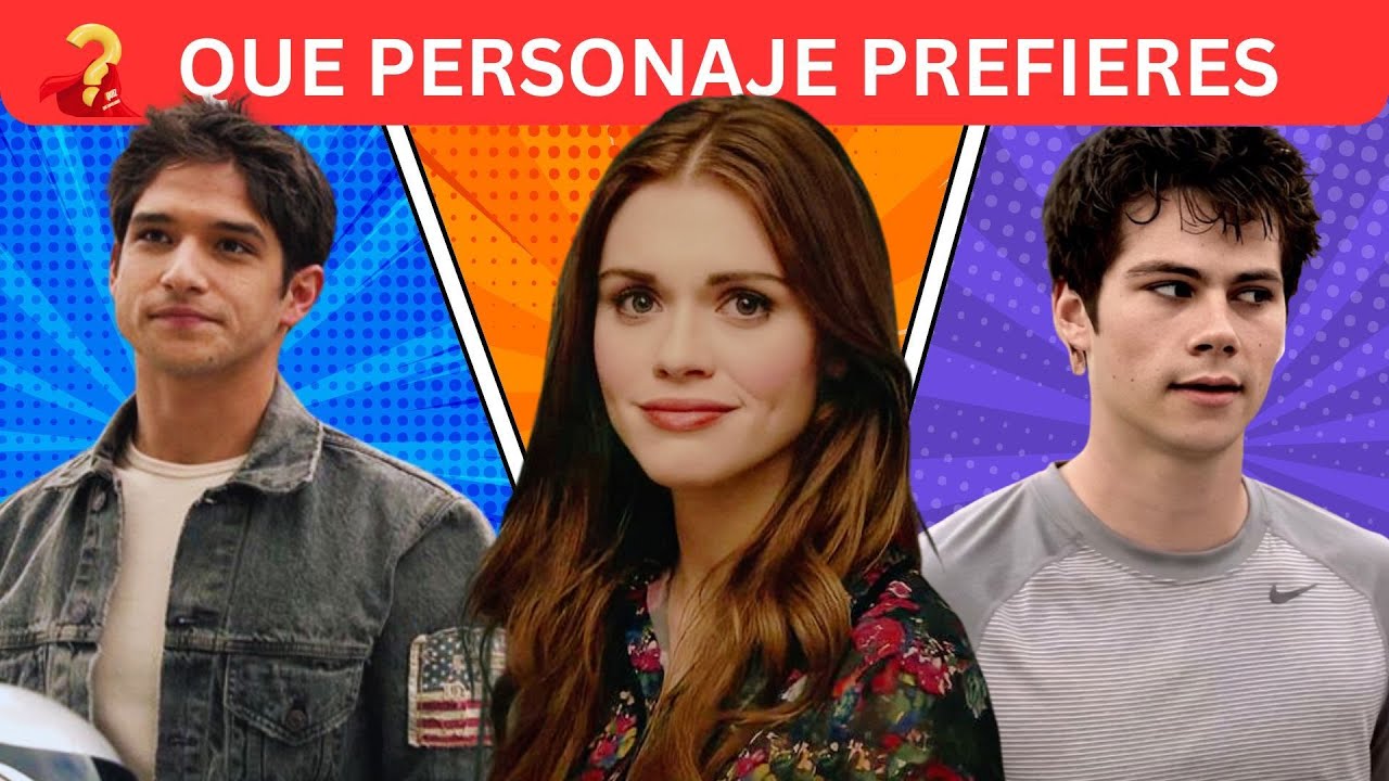 TEEN WOLF🐺🔍Cual es tu personaje favorito?🐾QUIZ