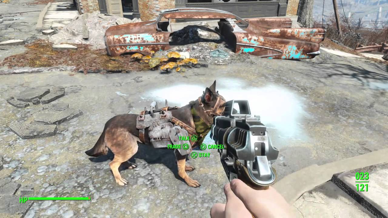 Fallout 4 - Can't find Dogmeat? He's at Fort Hagen probably - YouTube