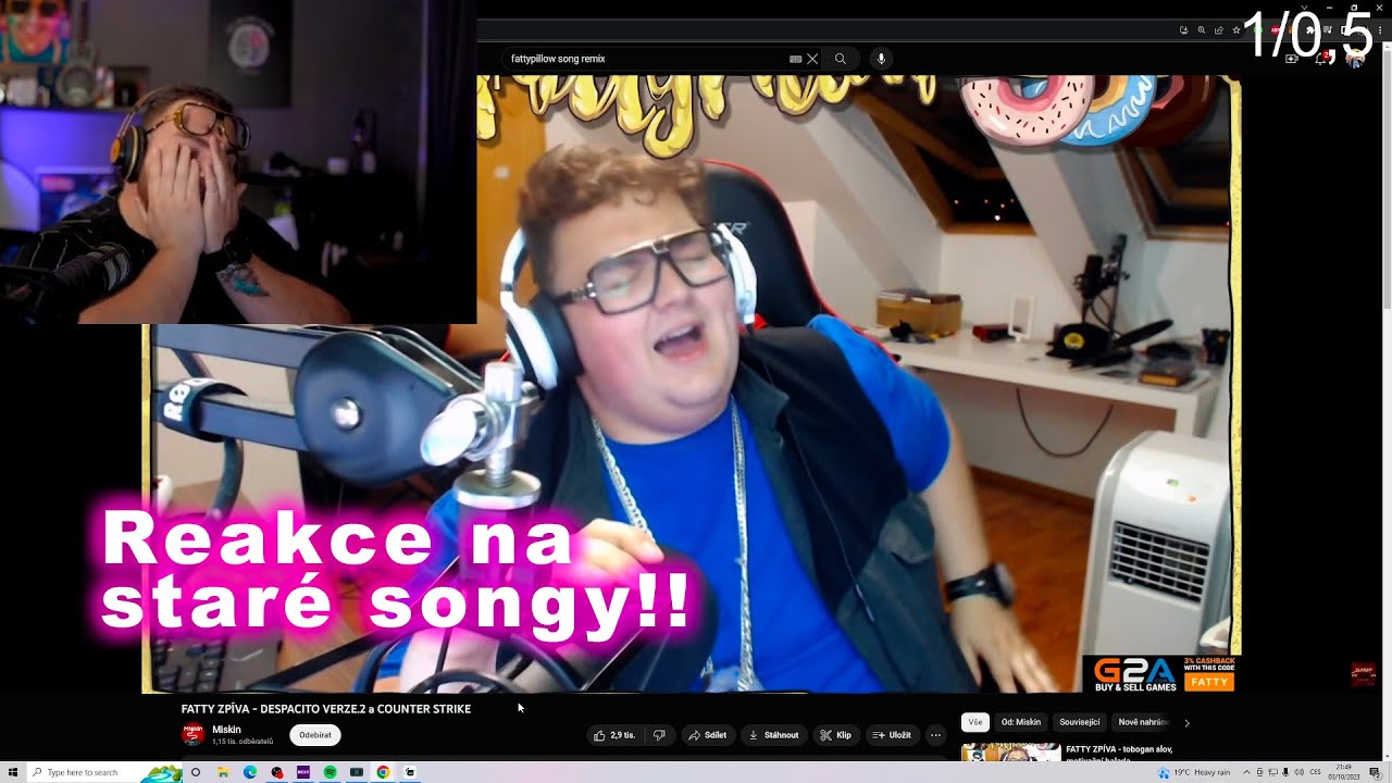 Fatty reaguje na jeho staré songy