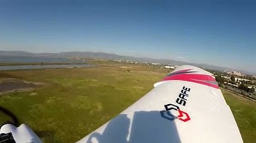 E-Flite Apprentice w/ stabilized GoPro side views