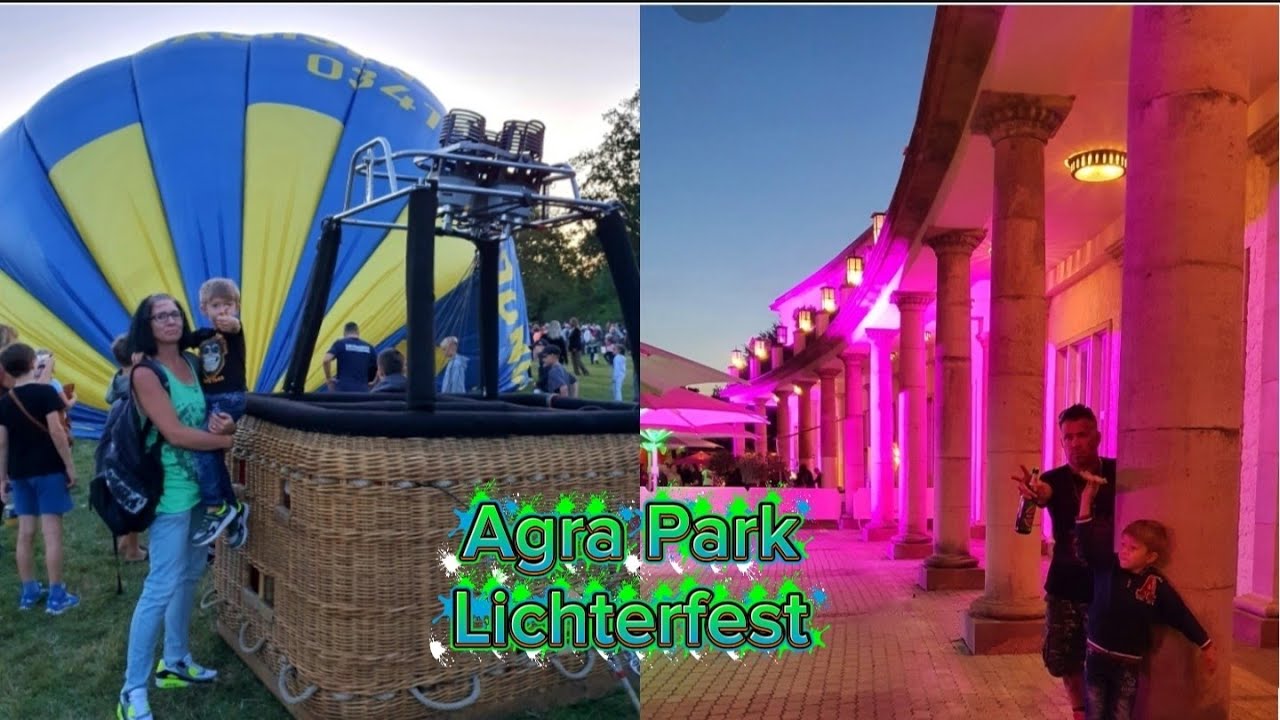 Agra park lichterfest Markleeberg 2025 