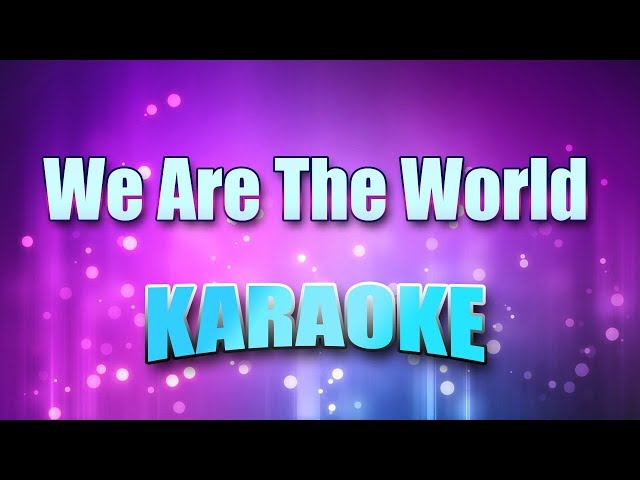 Jackson, Michael - We Are The World (Karaoke & Lyrics) class=