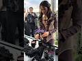 Jenna Ortega’s Dark Energy Even Scared Her Bodyguard 😳🖤#jennaortegawednesday #shorts
