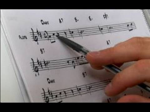 How To Read A Musical Fake Book In The Key Of D Measures 1 2 Of Playing A Jazz Song In D Major 