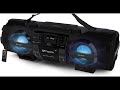 Emerson EPB-3001 Bluetooth Boombox with Dual Subwoofers