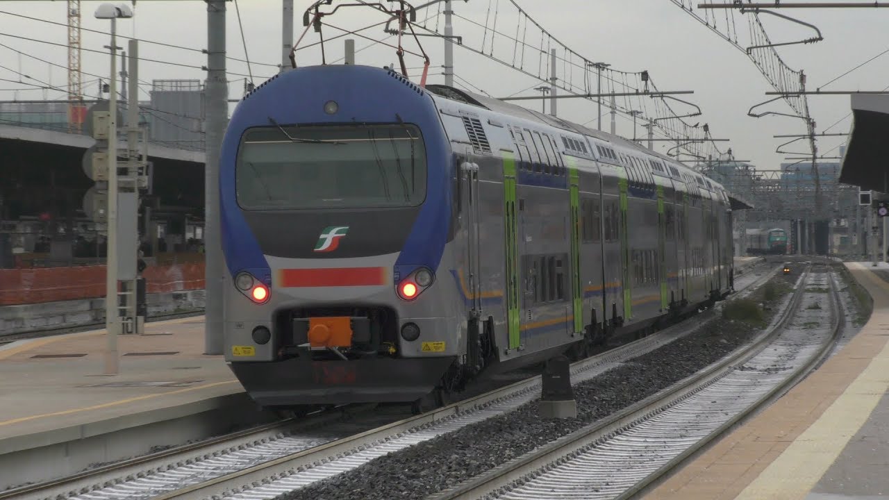 2017-12-10 Venezia Mestre 3/10 - Arrivi, partenze e manovre nello scalo veneto