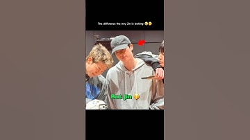 Taejin: The difference the way Jin is looking 🤭 #bts #taejin #shorts #btsshorts #jin #taehyung