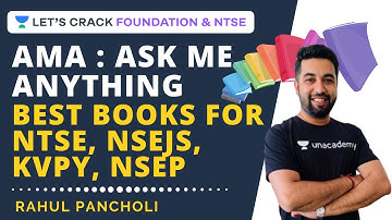 AMA - Ask Me Anything | Best Books for NTSE, NSEJS, KVPY, NSEP | Strategy Tips and Tricks