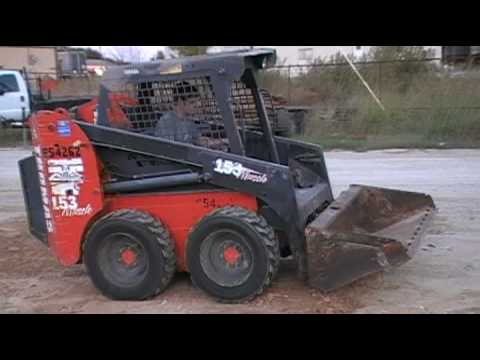 Thomas skid loader