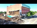 Drone Video, Structure Fire, Downtown Lapeer.....The morning after.