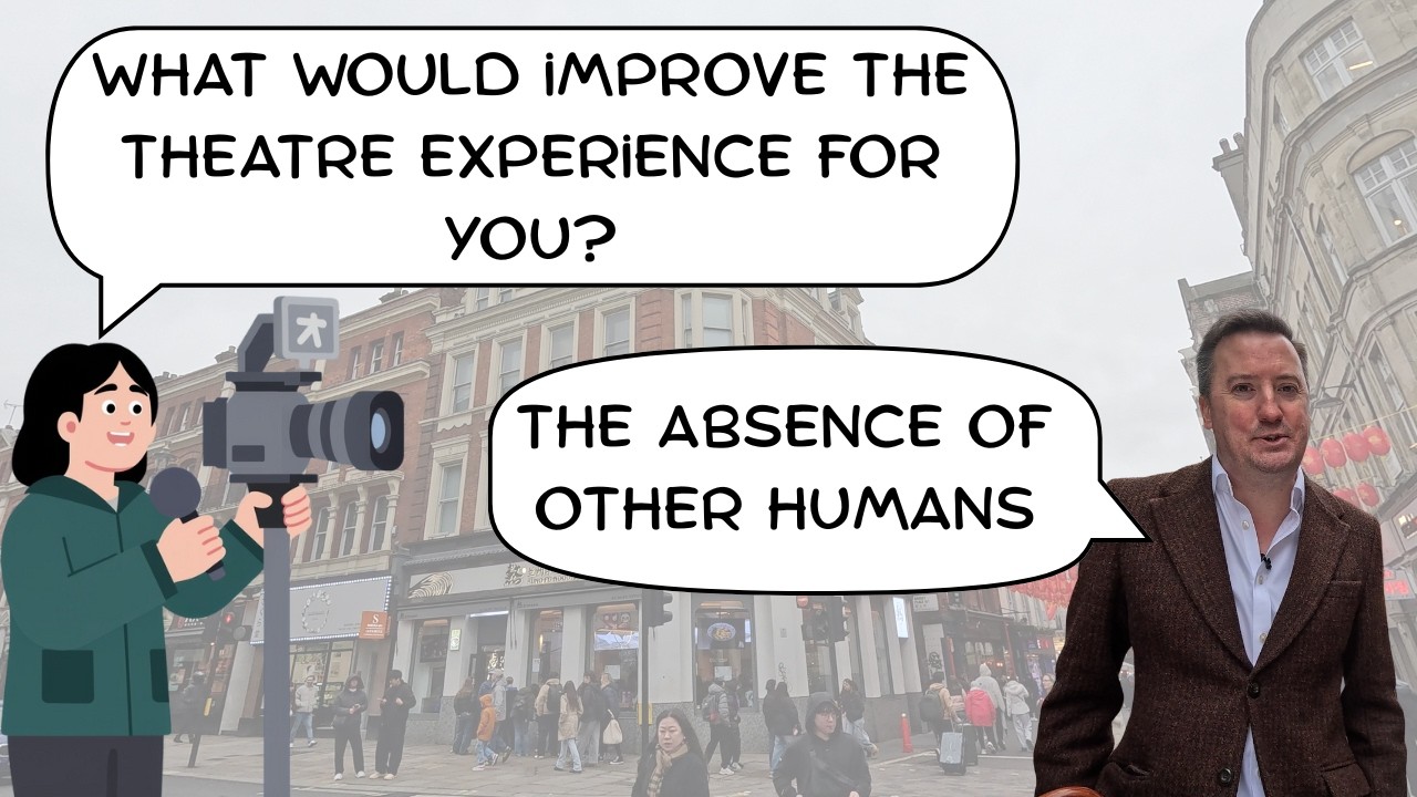 I was interviewed on the street. It didn't go well.