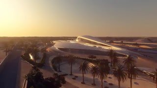 Fly-through animation of the Bee'ah Headquarters by Zaha Hadid