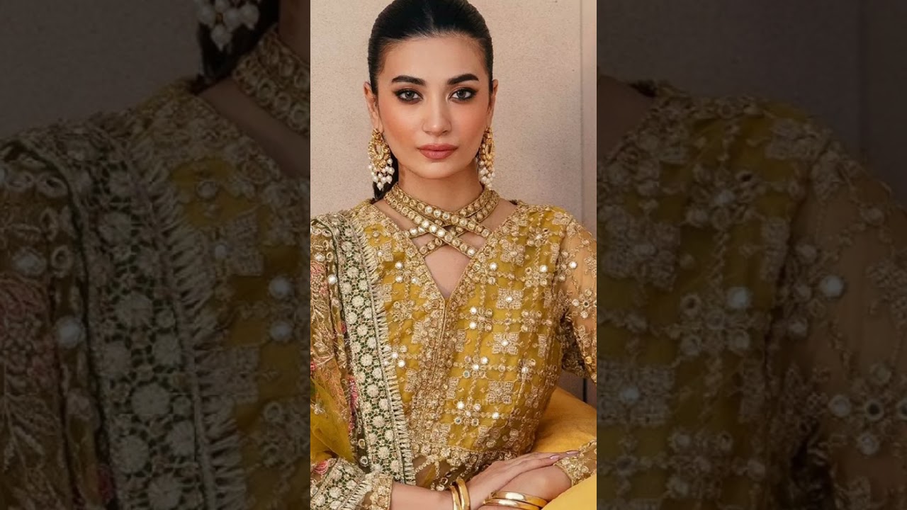 fancy dress neck design 