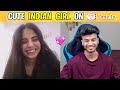 Cute indian girl impressed on ometv 