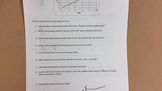 Physics S1: Acceleration Practice Problems Pt. 4