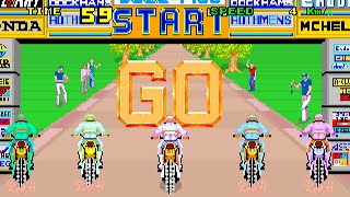 Enduro Racer Longplay (Arcade) [QHD]