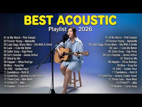 Dreamy Pop Playlist 2026 ✨🎵 | Chill Acoustic Love Songs | Viral TikTok Hits