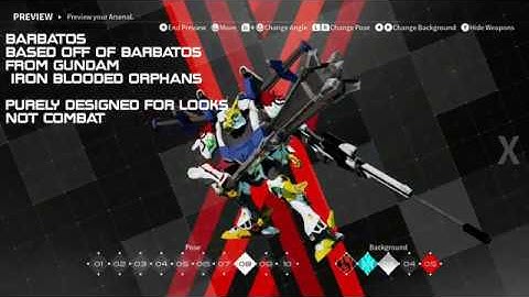 Daemon X Machina Arsenal Customization