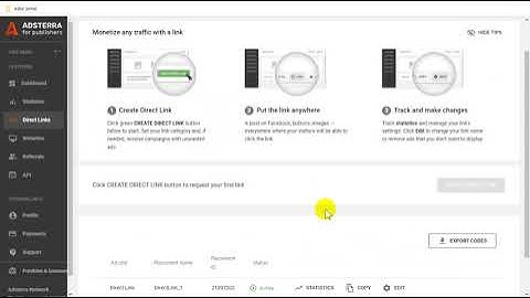 Blogspot Tubes : How To Create Multiple Direct Link on Adsterra
