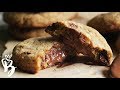 كوكيز نوتيلا هش ولذيذ | Nutella Stuffed Cookies