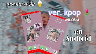 🌷⩩personaliza tu celular 🍦 ver. kpop (iOS 14) 🍀 screenshot 5