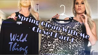 Spring Clean With Me - Closet Part 1 (Sweaters & Long Sleeves)