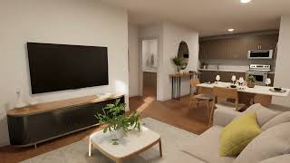 Entrata at San Marcos A1 Floorplan - 1 Bed 1 Bath