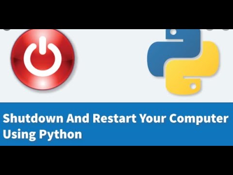 How to shutdown your pc by using code