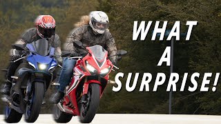 Did we OVERLOOK the Honda CBR650R? (Yamaha R7 Comparison)