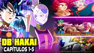 DRAGON BALL HAKAI CAPITULOS 1 A 5: GOKU EL DIOS DE LA DESTRUCCIÓN DEL UNIVERSO 6 | ANZU361