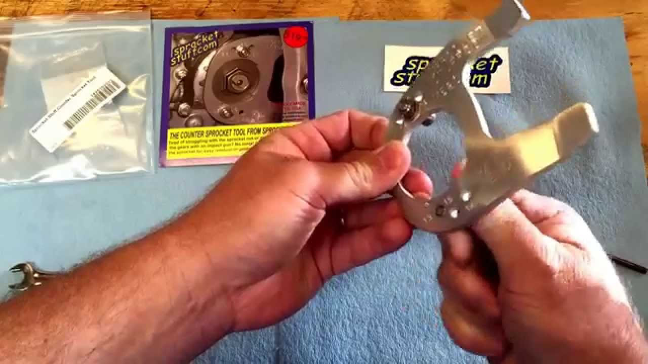 Counter Sprocket Tool for Removal and Install YouTube